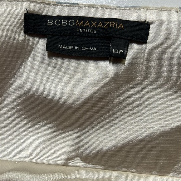 BCBGMaxAzria Silk Halter Dress Green - Picture 7 of 7